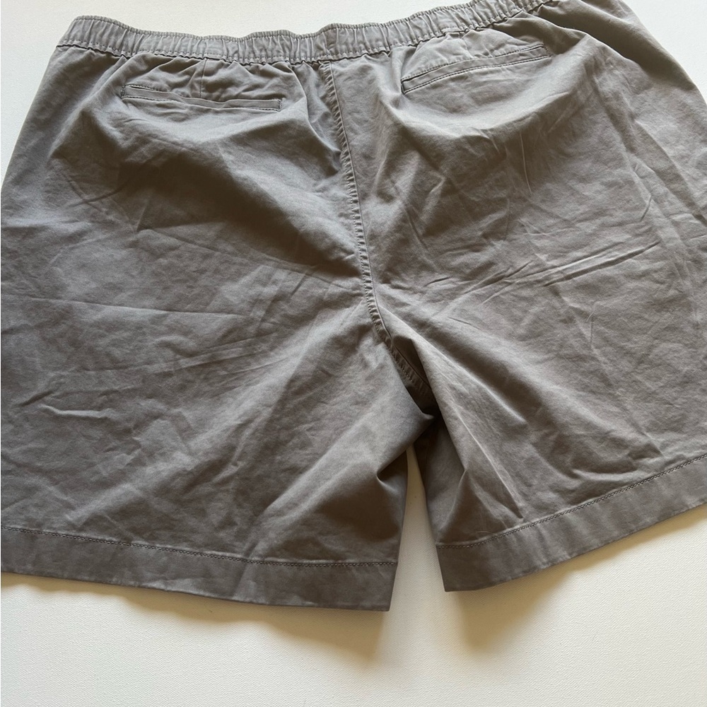 NWT Men's 3XL LL Bean Lakewashed Stretch Khaki Shorts Pull-On 8" Inseam (F1) - Picture 7 of 7